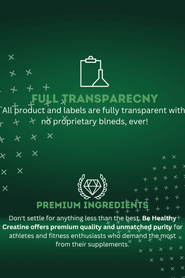 be healthy® 200 mesh creatine monohydrate – ultra micronized | 99.99% pure | fast absorption for strength, power & recovery