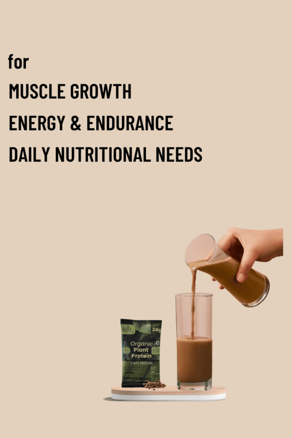 be healthy® vegan protein – pea & brown rice isolate | clean plant based protein for muscle recovery, digestion & daily nutrition